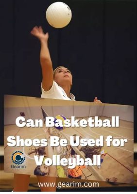 can basketball shoes be used for volleyball