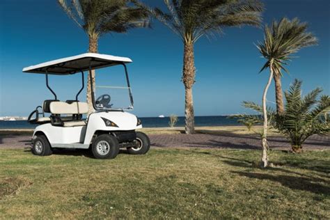 can you drive a golf cart on the sidewalk while wearing roller skates?